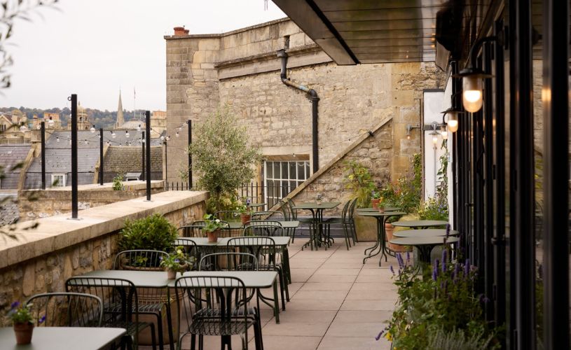 Terrace at Root in Bath